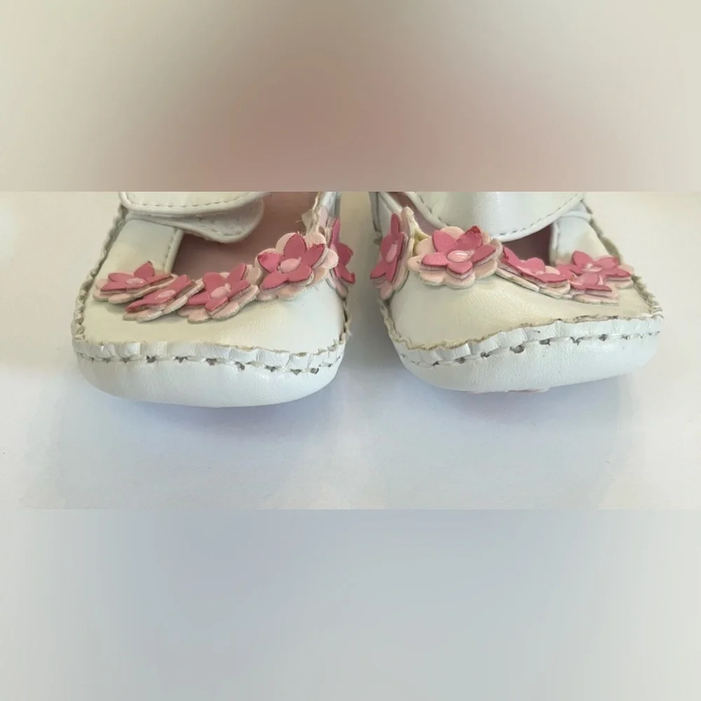 2 pairs koala kids soft sole crib shoes baby girl Sz 3
